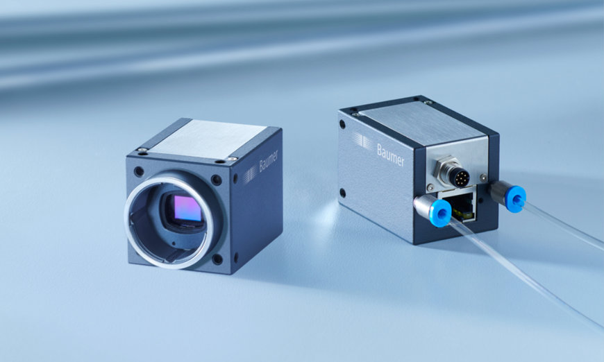 BAUMER PRESENTS INDUSTRIAL CAMERA WITH INTEGRATED COOLING PIPE